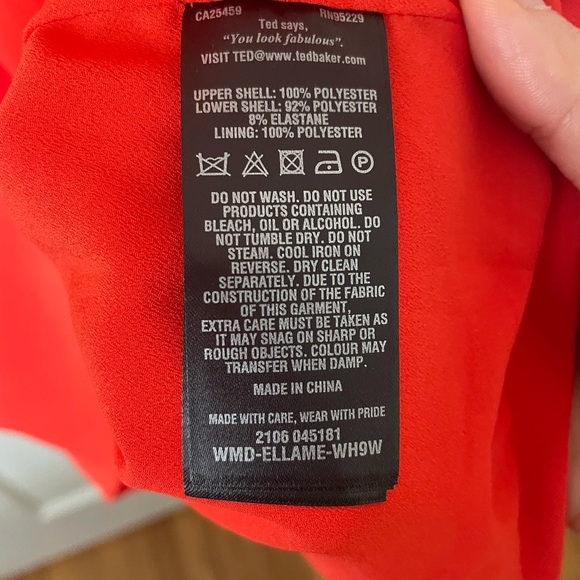 Ted Baker ELLAME dress size 0 - Picture 6 of 6